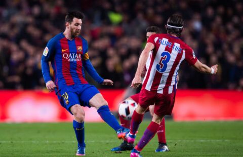 Lionel Messi’s breathtaking nutmeg on Felipe Luis in Barcelona vs Atletico Madrid in 2018 still blows our minds every time we see it