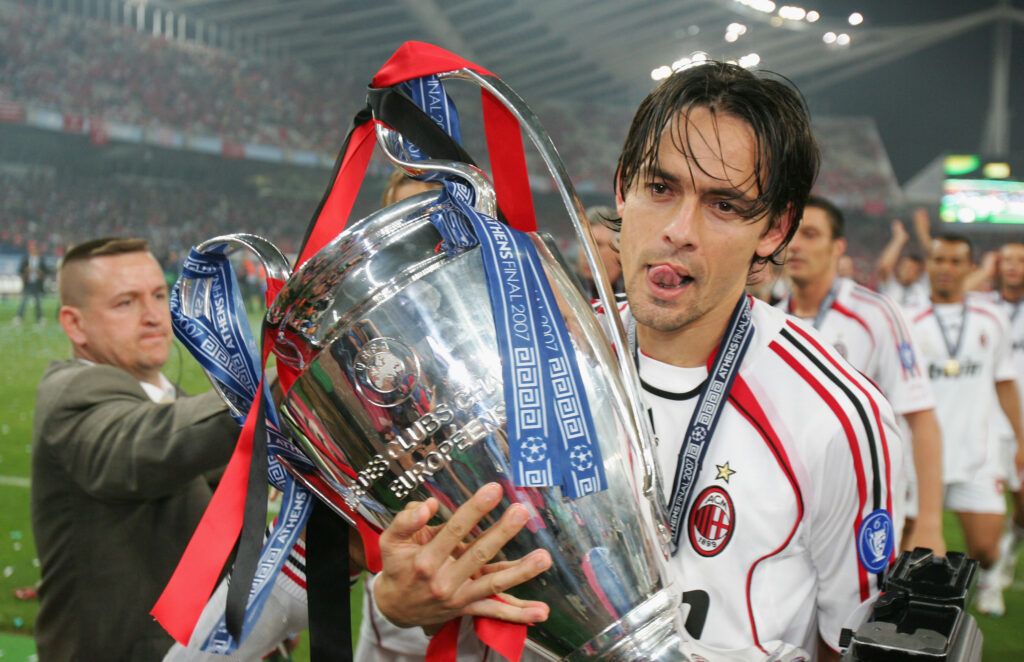 Inzaghi has 2 Champions League final goals