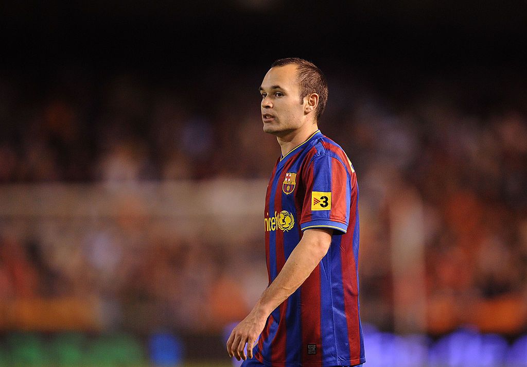Andres Iniesta features in Peter Crouch's greatest Champions League XI ever