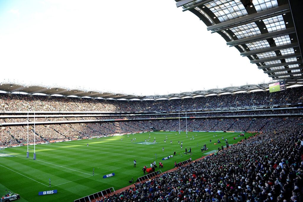 A packed-out Croke Park stadium