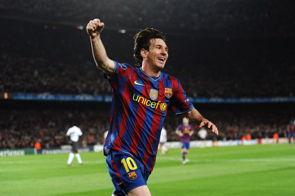 Lionel Messi champions league 