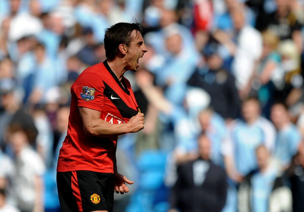 Neville was captain of Manchester United