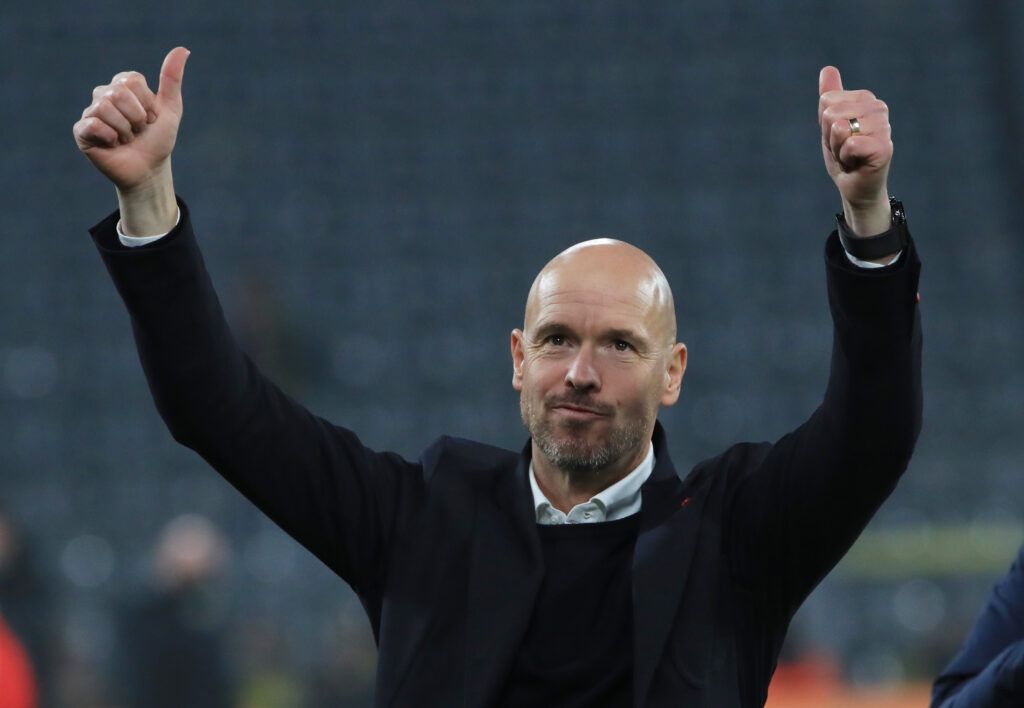 Next, Man United manager Erik ten Hag pays tribute to the fans
