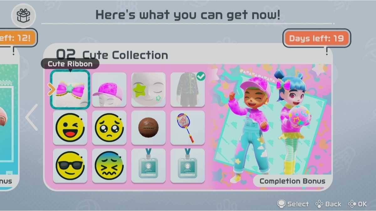 Nintendo Switch Sports Cute Collection