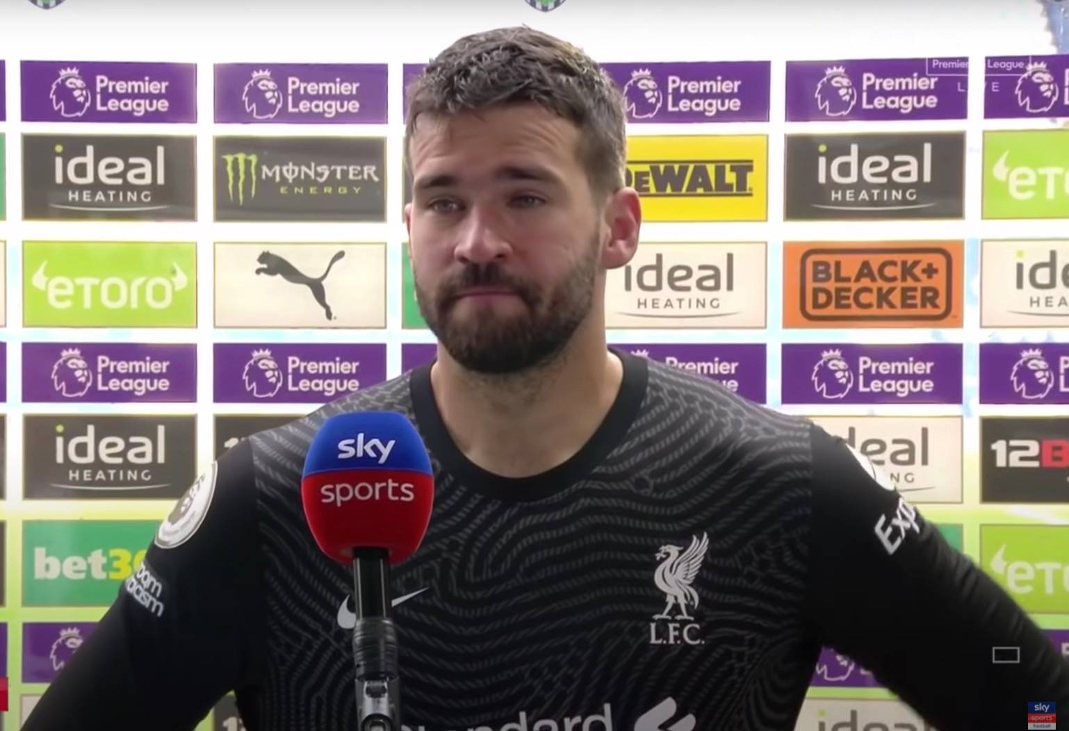 Alisson interview - West Brom vs Liverpool