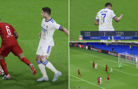 Many fans thought they were watching the UCL final when they were really watching a PES match