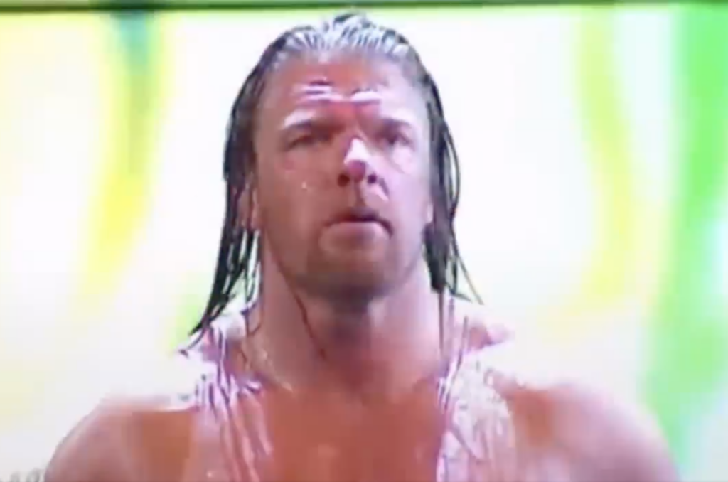 Triple H angry at Lilian Garcia