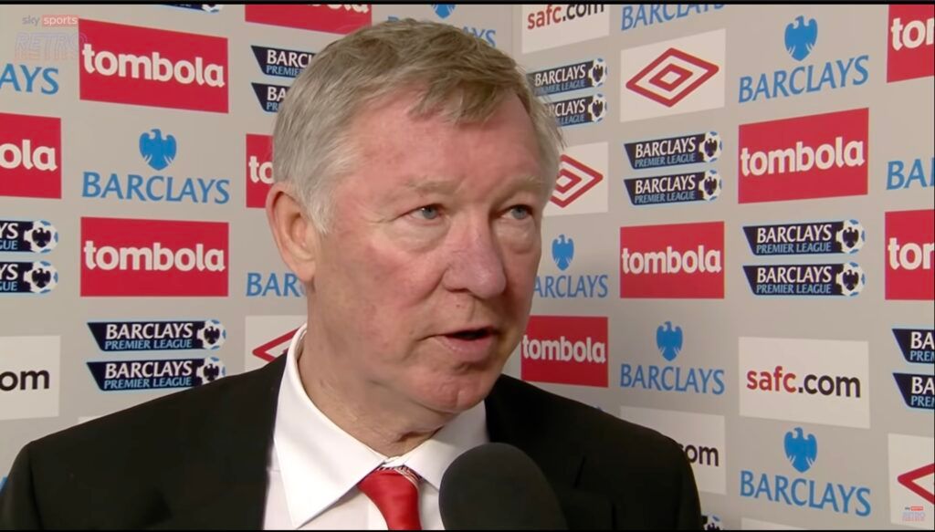 Sir Alex Ferguson's interview after losing title on goal difference