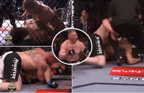 Brock Lesnar wanted to 'end' Frank Mir
