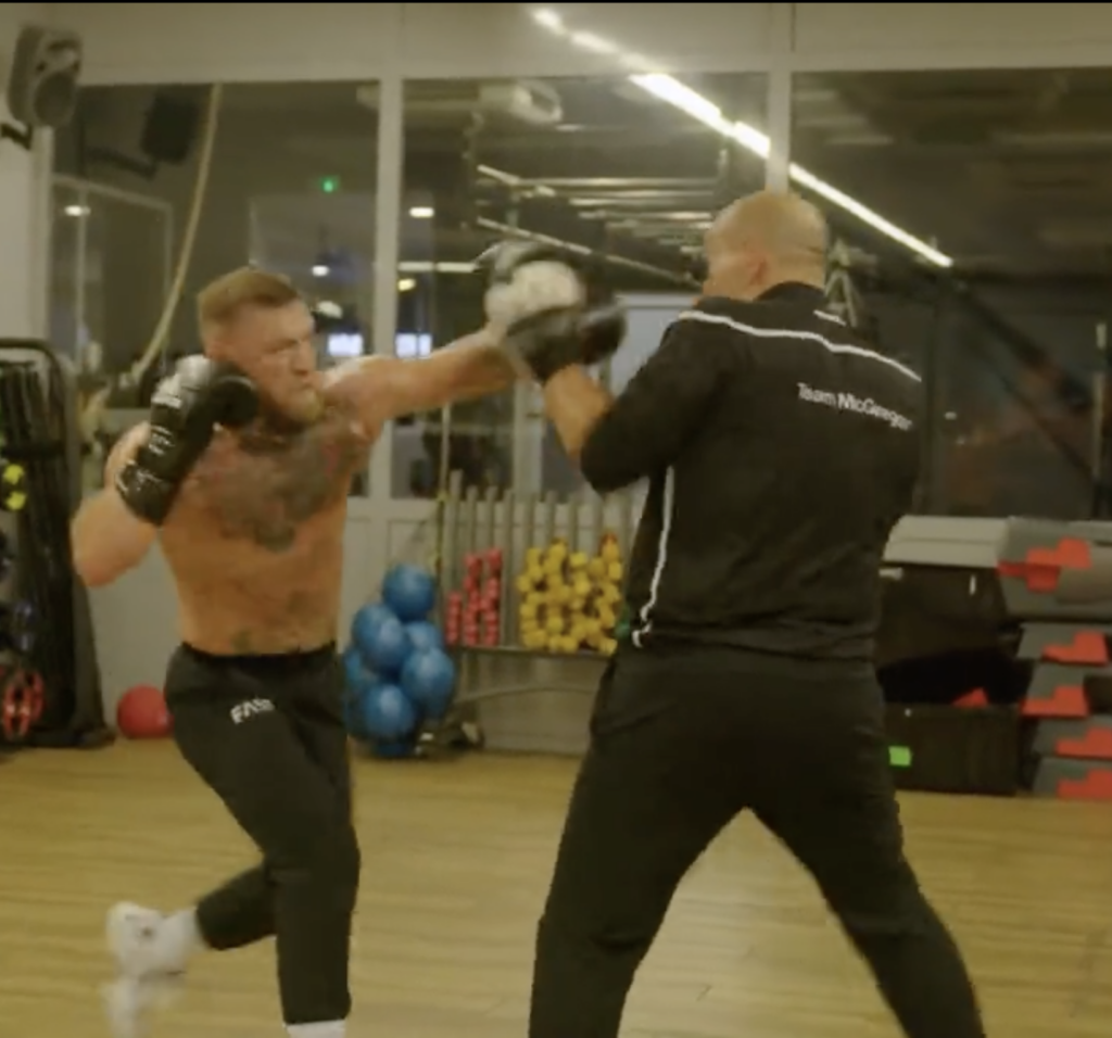 Conor McGregor punching power