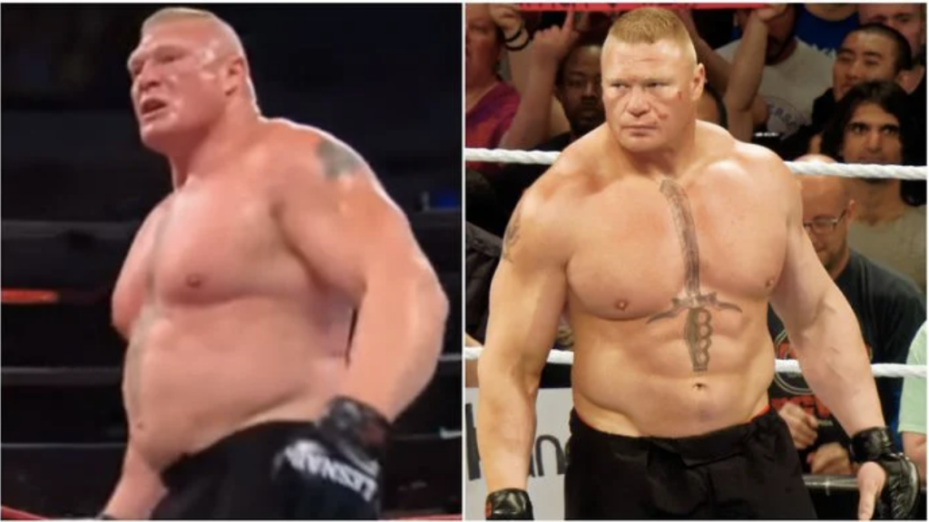 Brock Lesnar body transformation