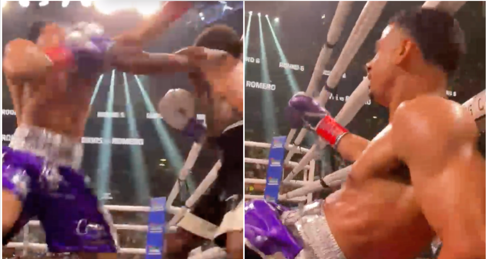 Gervonta Davis knocks out Rolando Romero: Ringside footage is epic