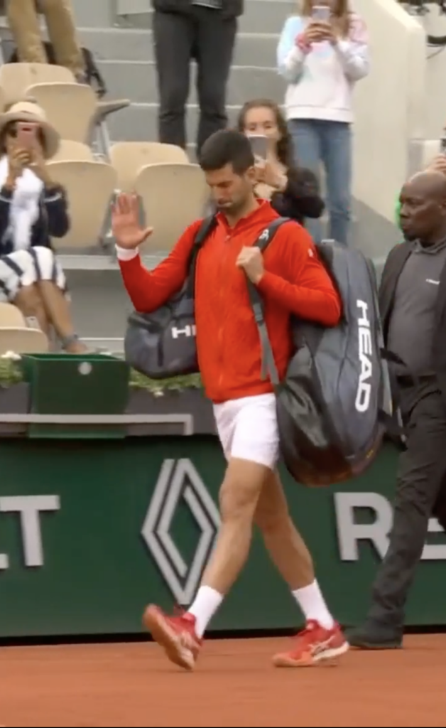 Novak Djokovic heavily booed at French Open