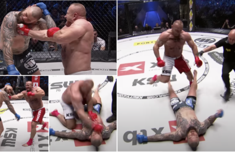 World's Strongest Man winner scores brutal knockout win in MMA fight