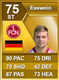 Esswein in FIFA 13 was unstoppable