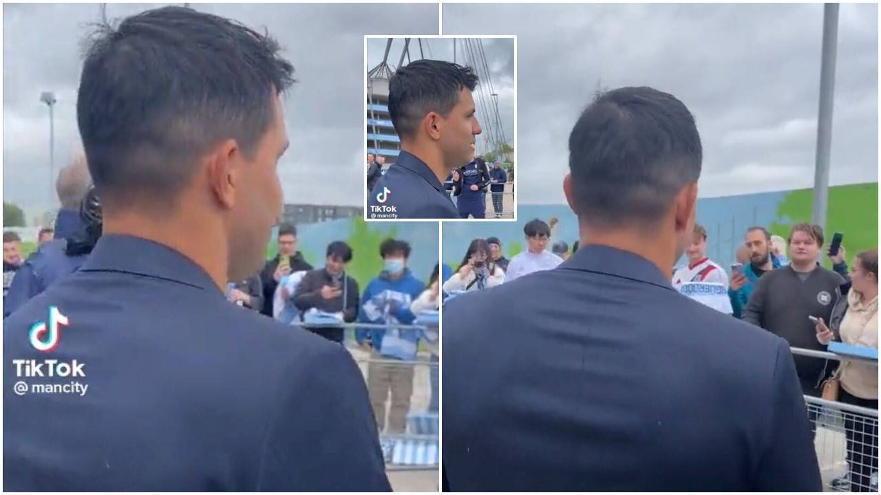 Sergio Aguero Man City statue: Clip of underwhelming fan turnout goes viral