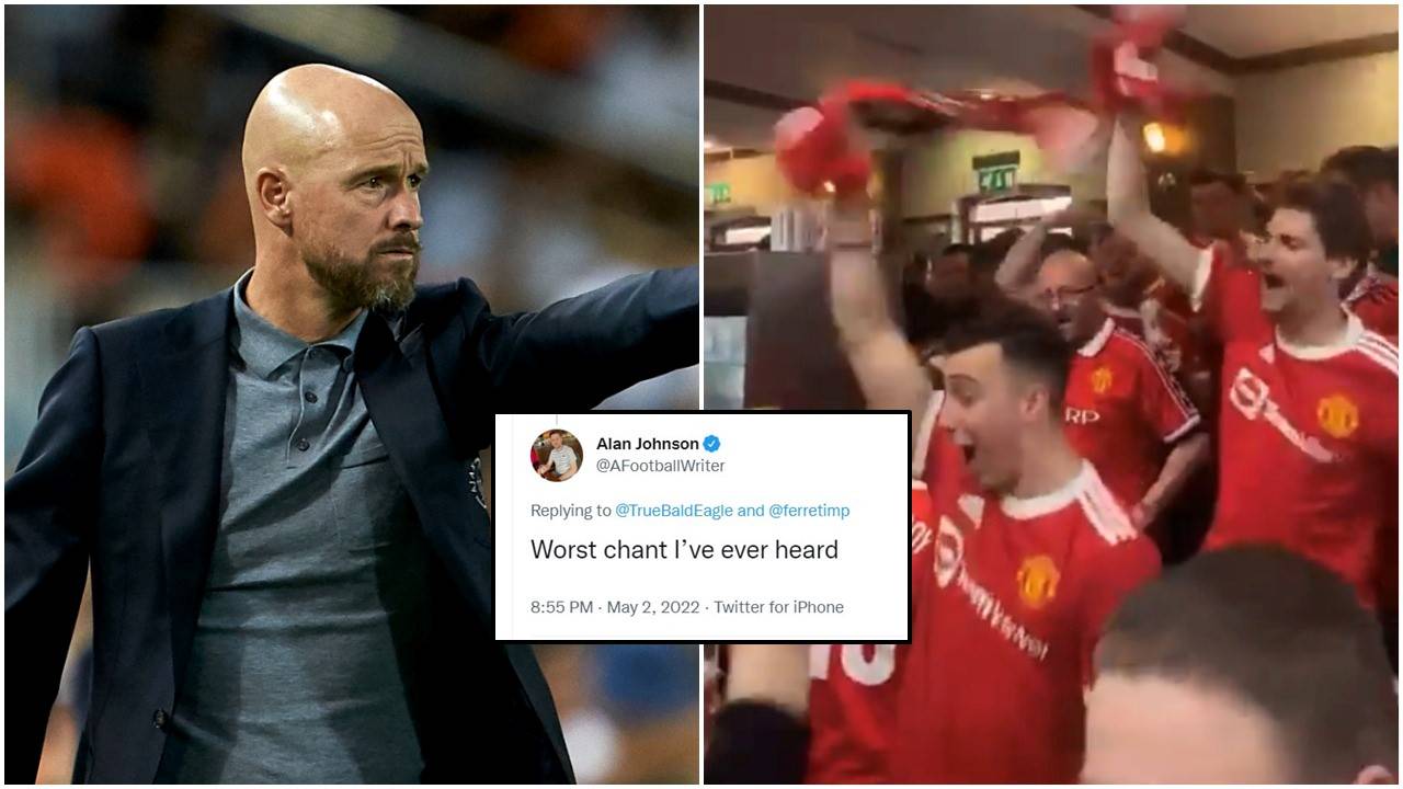 Erik ten Hag: Man Utd fans' first chant for new boss goes viral