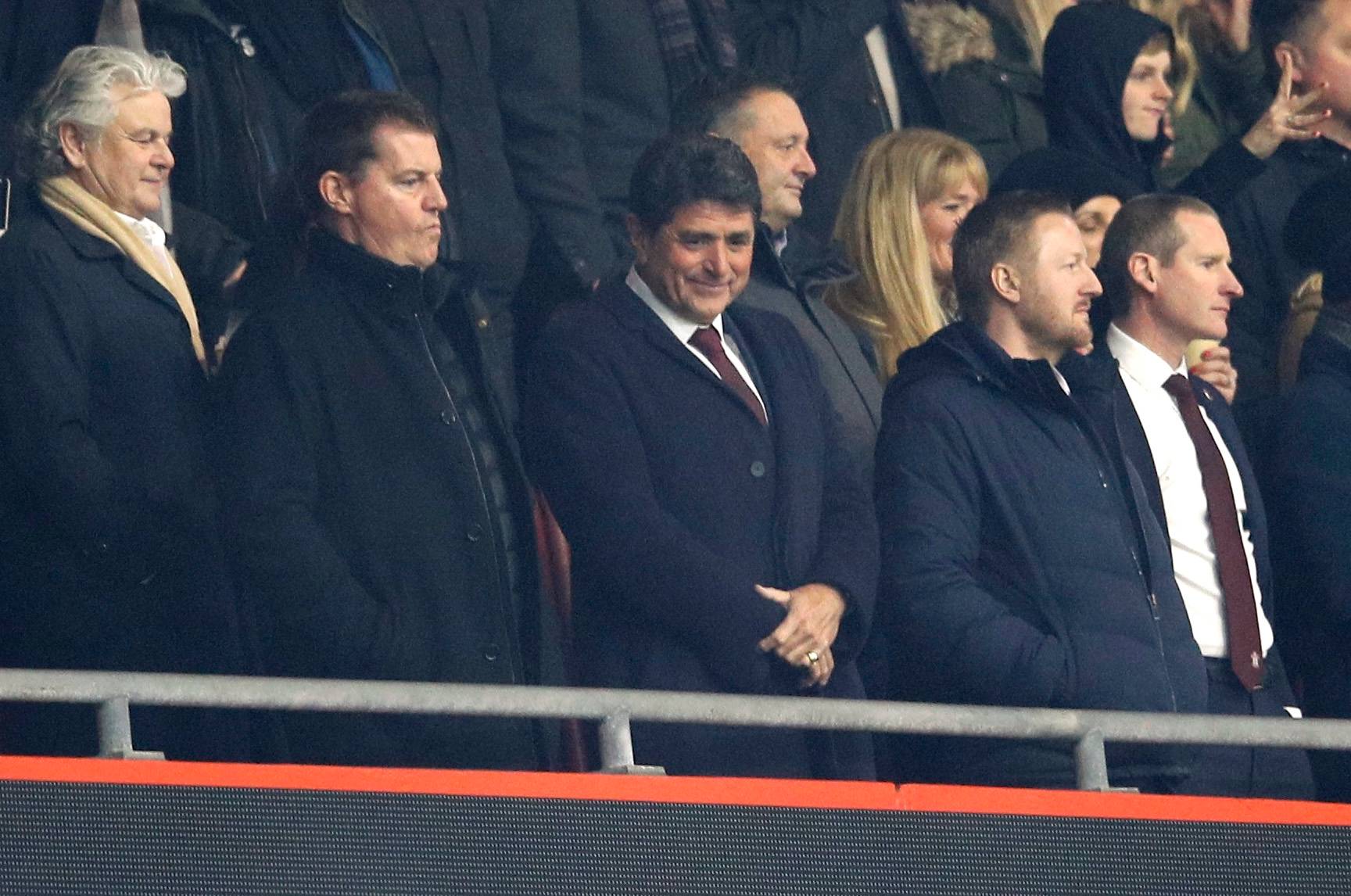 Southampton investor Dragan Solak in the stands