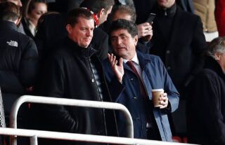 Southampton owner Dragan Solak in the stands