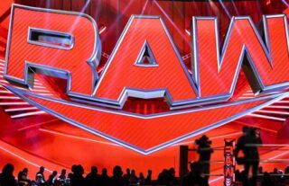 The logo for WWE Monday Night Raw