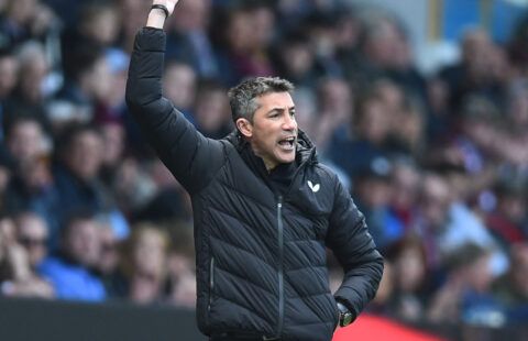 Bruno Lage takes charge of a Premier League game for Wolverhampton Wanderers