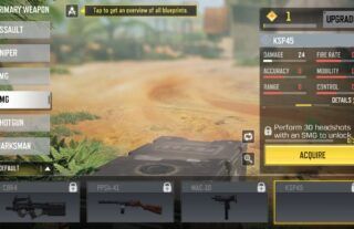 Call of Duty Mobile Weapon loadout