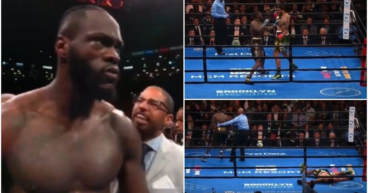 Deontay Wilder knocked Dominic Breazeale out in the first round to retain his WBC heavyweight title three years ago
