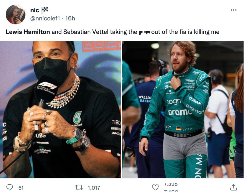 Hamilton & Vettel