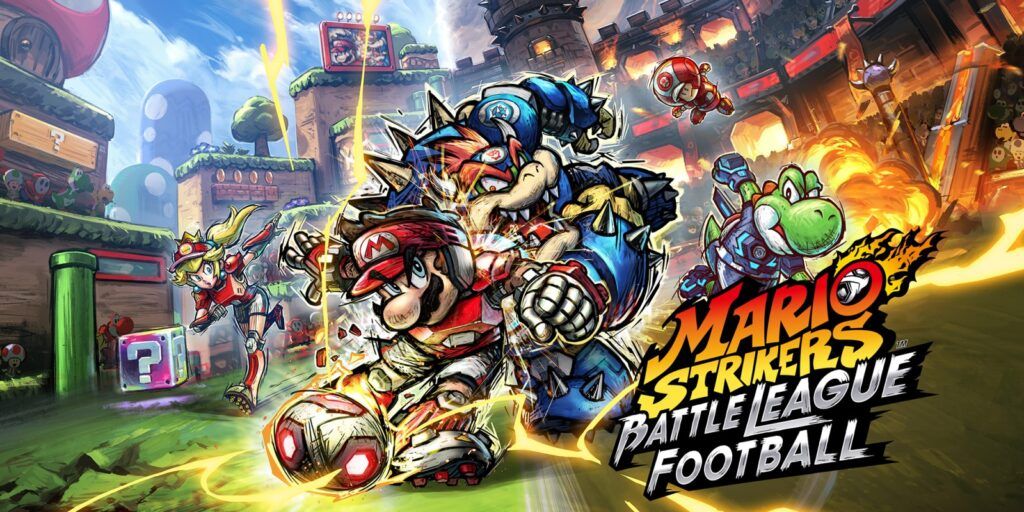 Mario Strikers Battle League cover art
