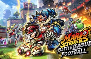 Mario Strikers: Battle League Cover Art