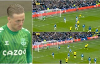 Jordan Pickford pulls off miraculous save of the season contender during Everton v Chelsea