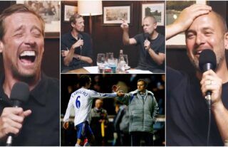 Joe Cole’s story about Jose Mourinho destroying Ricardo Carvalho leaves Peter Crouch in stitches