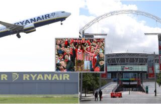 Sunderland fan books flights via Spain for play-off final at Wembley as it’s cheaper than the train