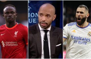 Thierry Henry picks Ballon d'Or between Mane and Benzema