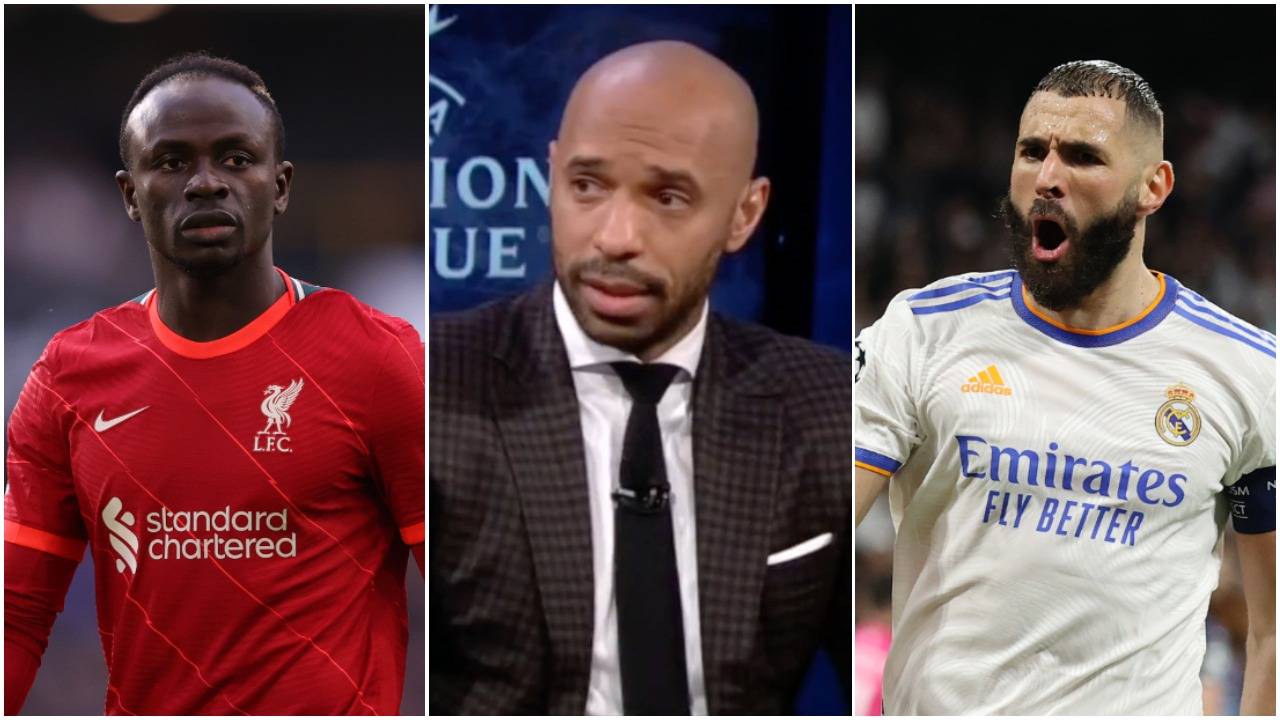 Thierry Henry picks Ballon d'Or between Mane and Benzema