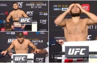 Khabib has weigh-in controversy