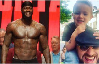 Tyson Fury's son wants to be like Deontay Wilder