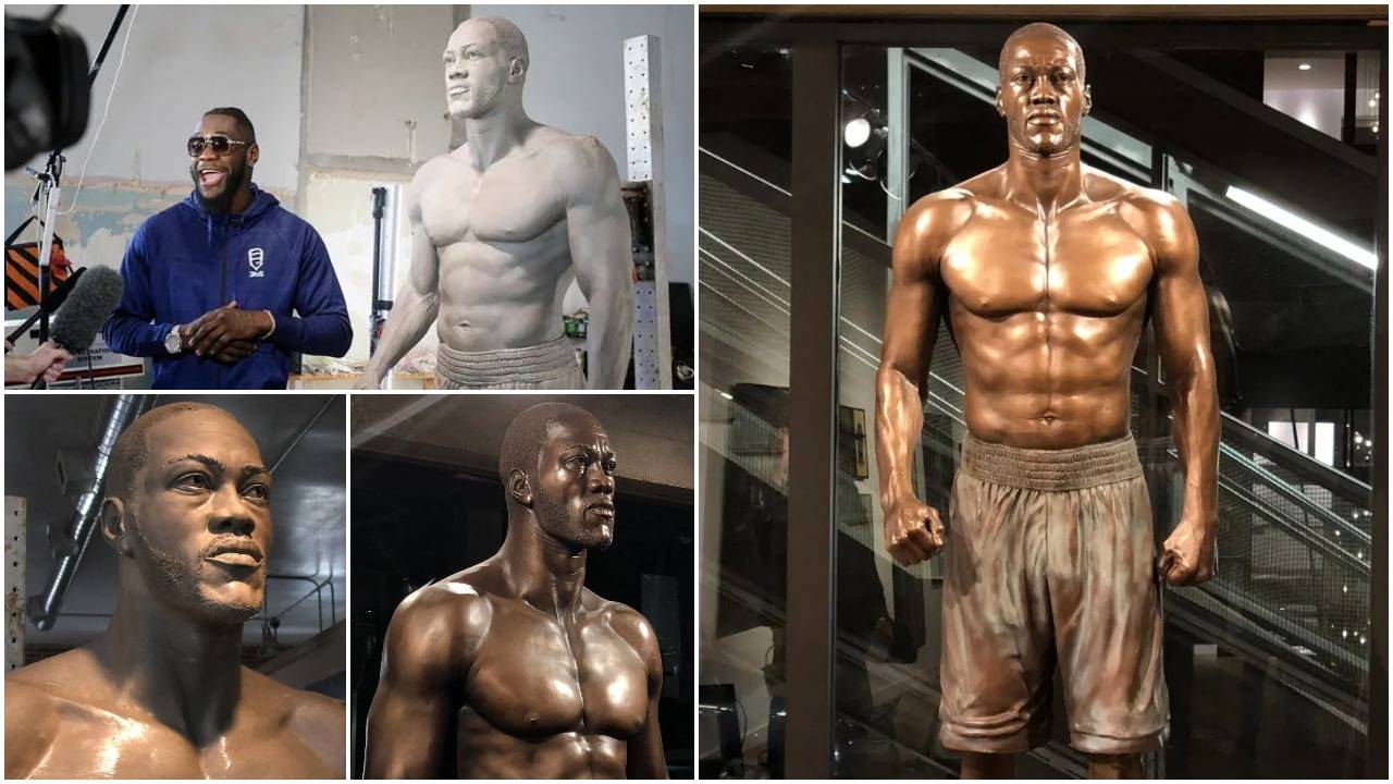 Deontay Wilder is getting a statue & it actually looks good