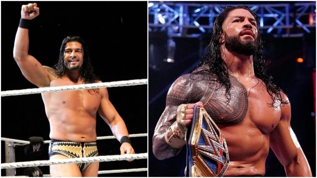 Roman Reigns' 10-year body transformation with WWE has turned him into a badass