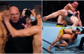 UFC fighter humiliates opponent in fight after being slapped at weigh-in