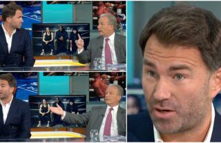 Eddie Hearn in heated debate on live TV about banning boxing