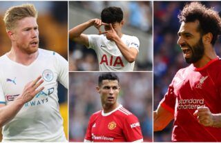 Salah, Mane, Ronaldo: Who's been the best Premier League player in 21/22?
