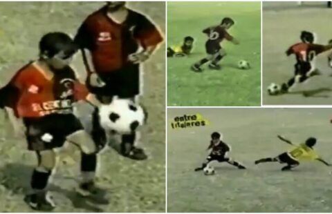 Footage of Lionel Messi, aged 8, absolutely bossing a youth tournament goes viral again