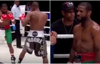 Floyd Mayweather requested rule change mid-fight vs Don Moore