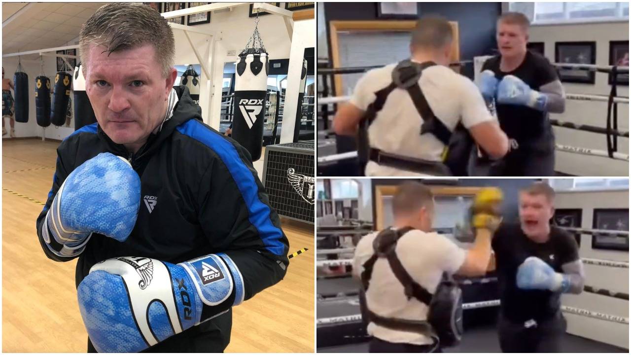 Ricky Hatton boxing return: Hitman looks in great shape in new training footage