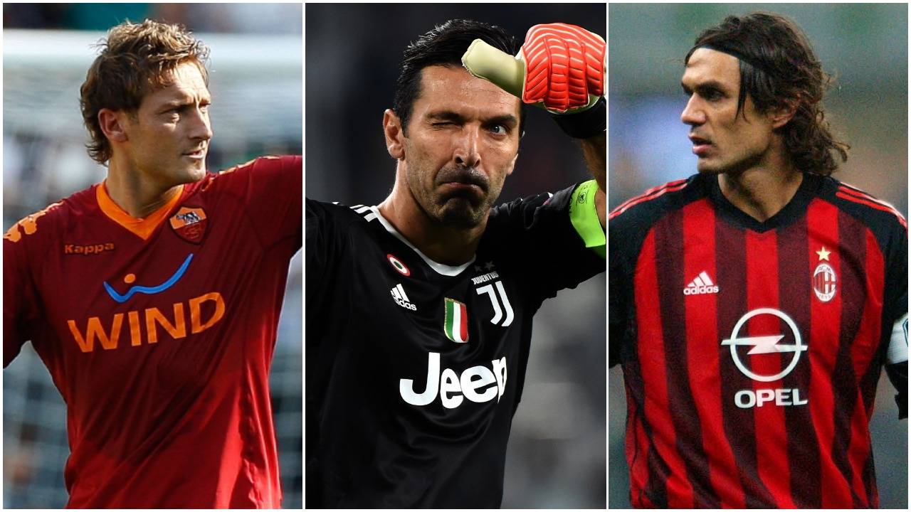 Pirlo, Totti, Maldini, Buffon: Who is the greatest Italian player ever?