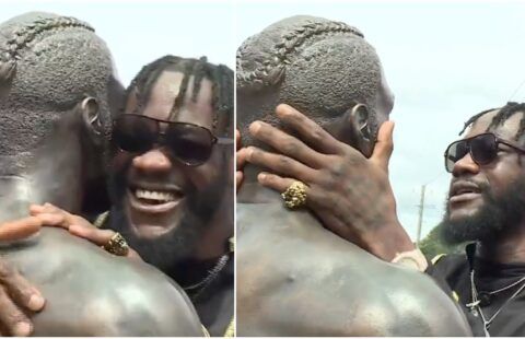 Deontay Wilder statue: Bronze Bomber absolutely loved it