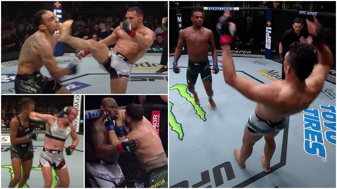 UFC's best knockouts of 2022 so far