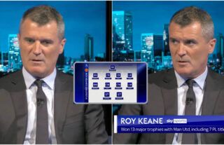 Roy Keane names his best Man Utd XI of the Premier League era - leaves out Paul Scholes