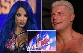 Sasha Banks has been replaced by Cody Rhodes in WWE's video